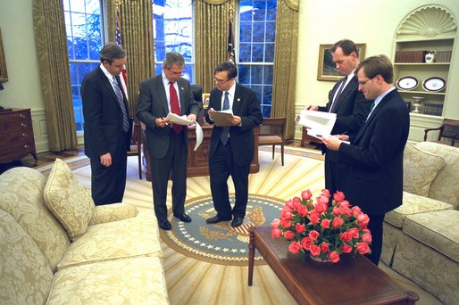 Gerson McConnell and Scully prep POTUS